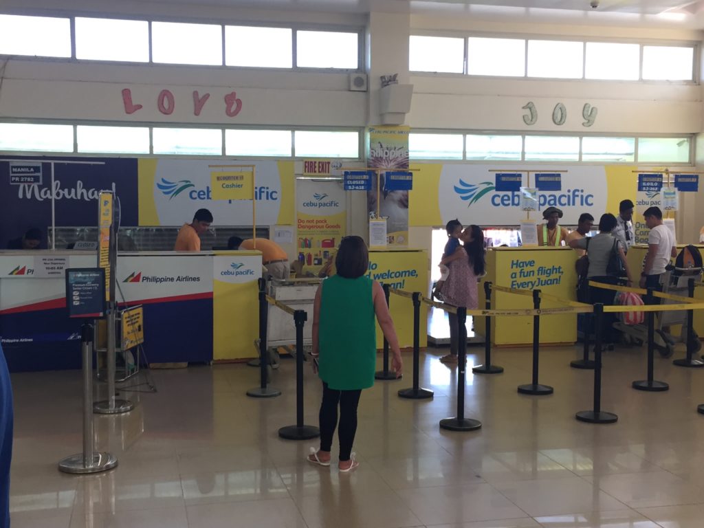 Puerto Princesa Airport Check in Area