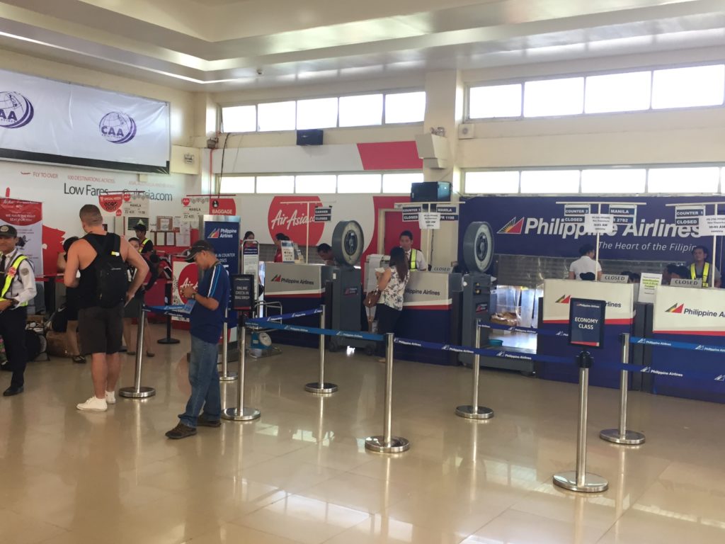 Puerto Princesa Airport Check in Area