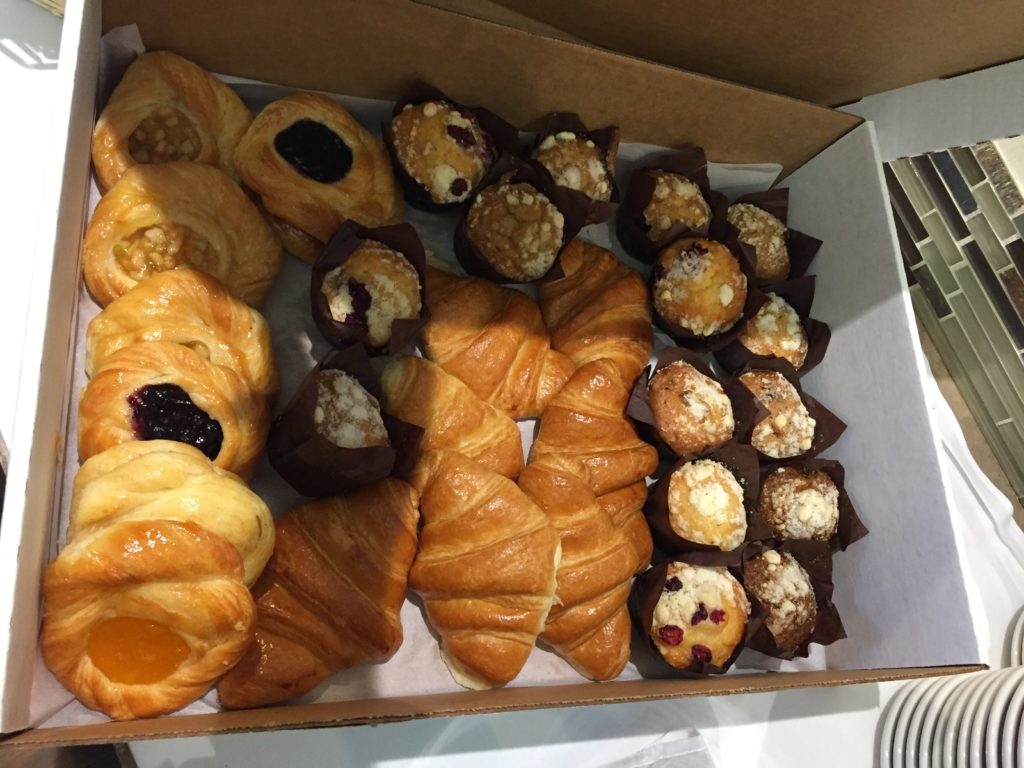 a box of pastries