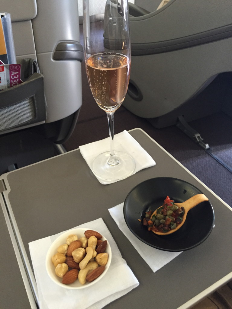 Garuda Indonesia Business Class Appetizer