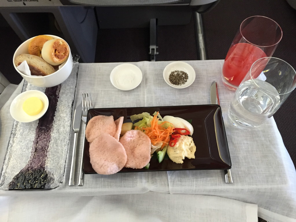 Garuda Indonesia Business Class Appetizer