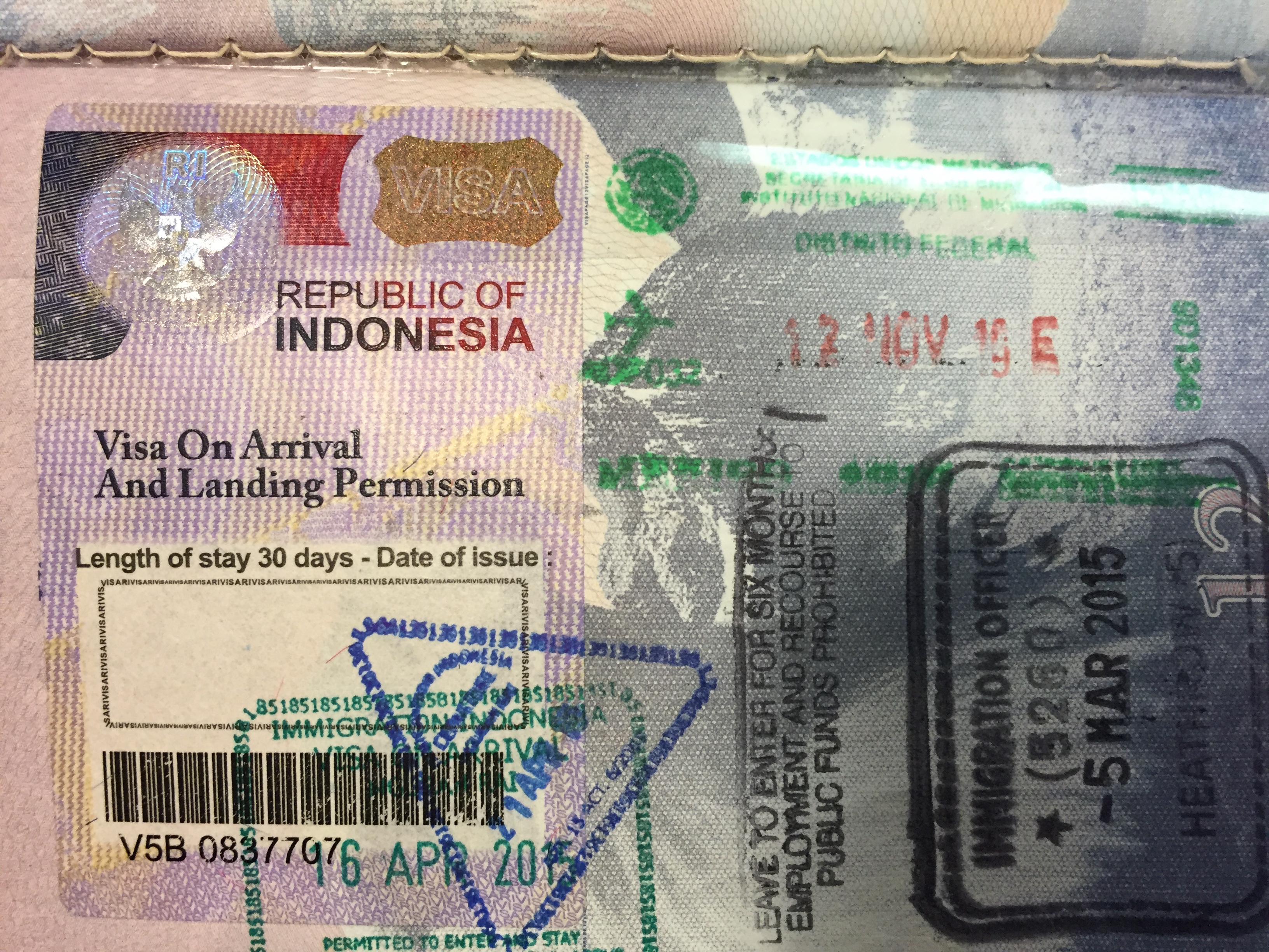 виза в индонезию