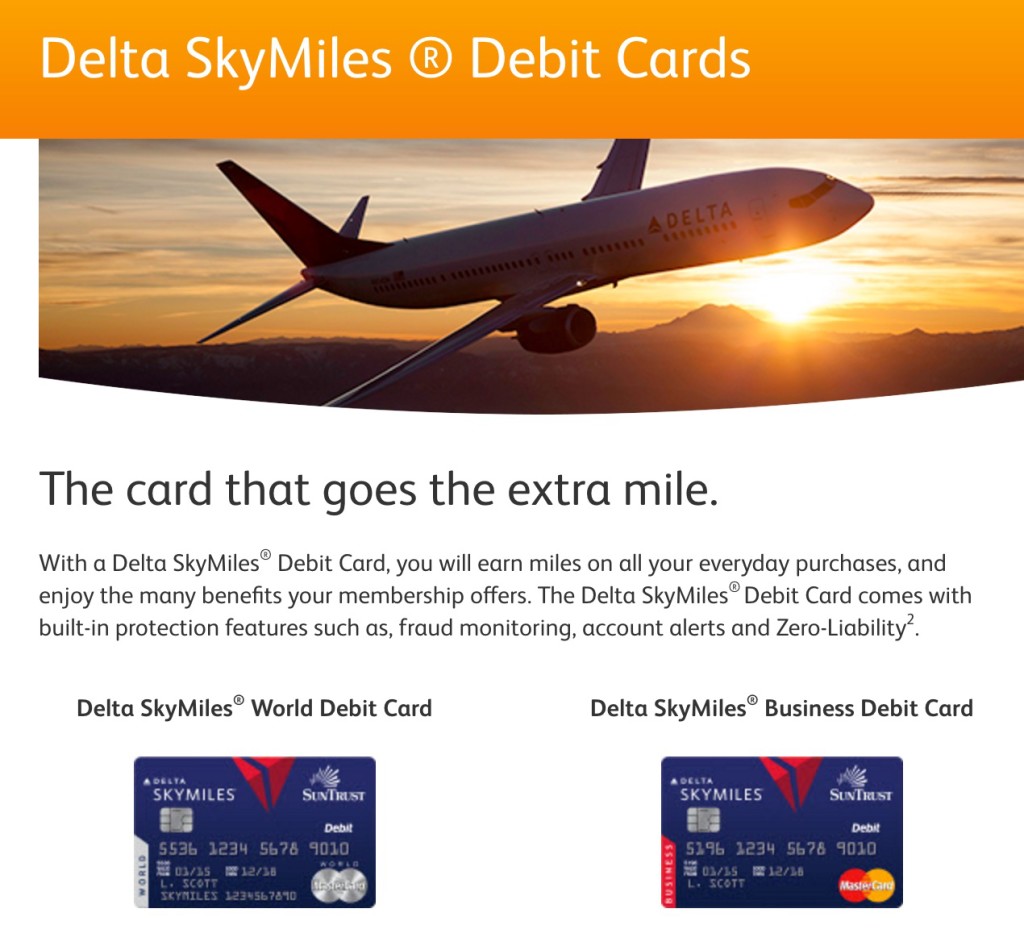 Skymiles Debit Card