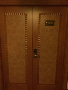 Hilton Sharjah Ambassador Suite Door