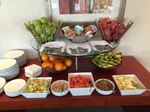 Hilton Sharjah executive lounge breakfast