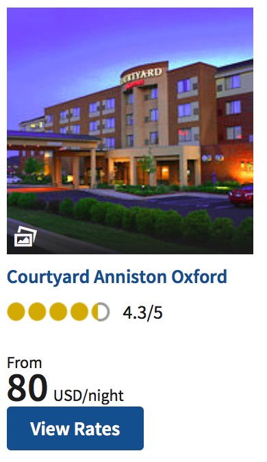 Oxford Alabama Courtyard Marriott