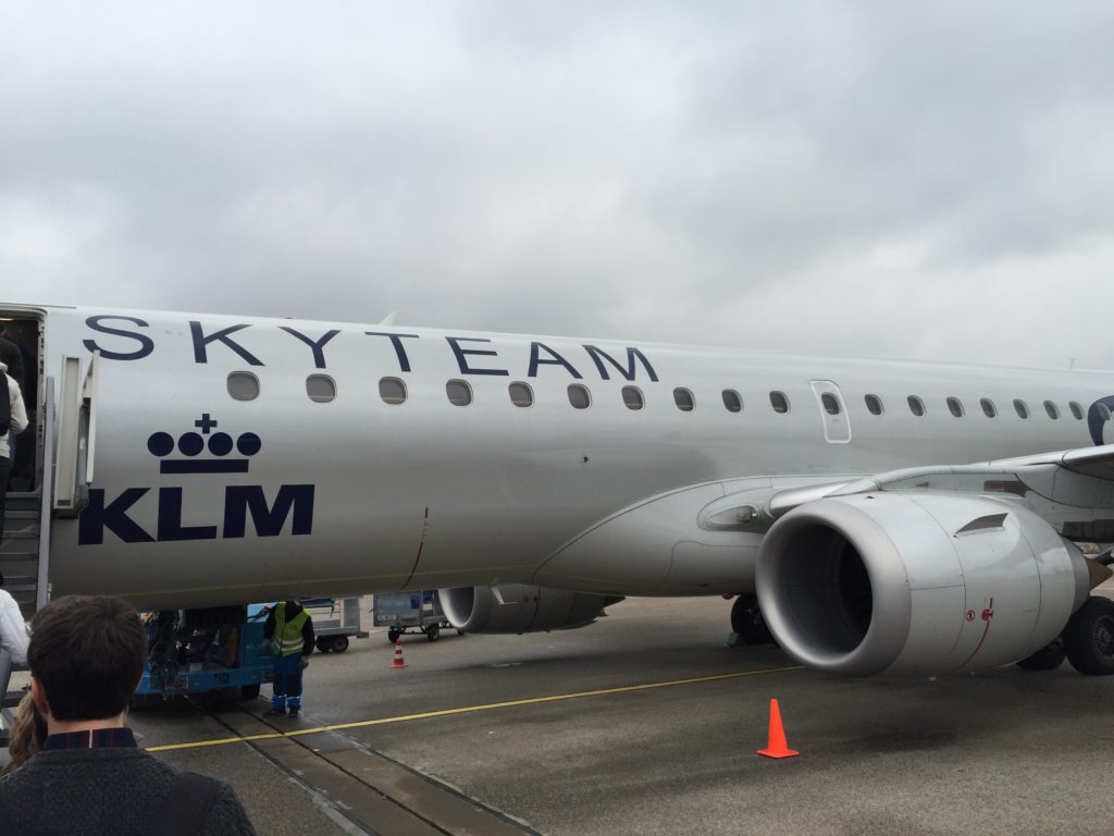 KLM Cityhopper to Bilbao