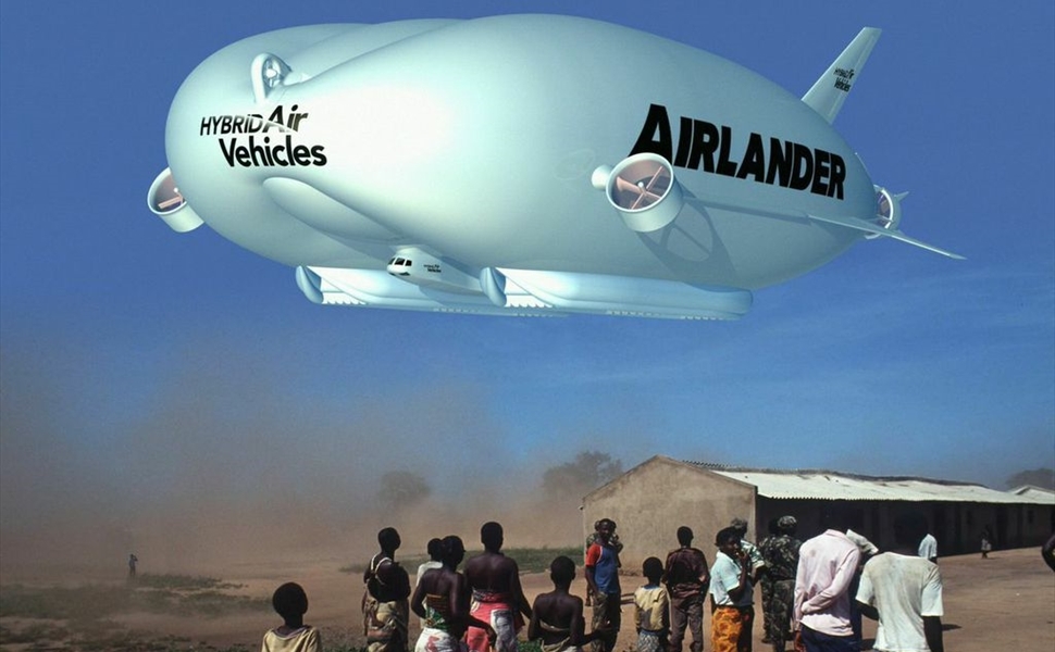 Airlander flying under the radar... from www.hybridairvehicles.com