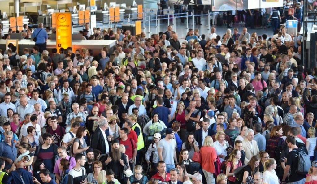 Passengers evacuated from Frankfurt Airport