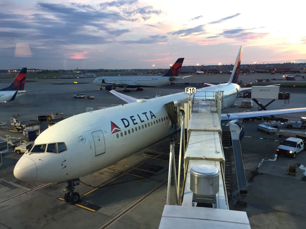 Delta Plane in Atlanta