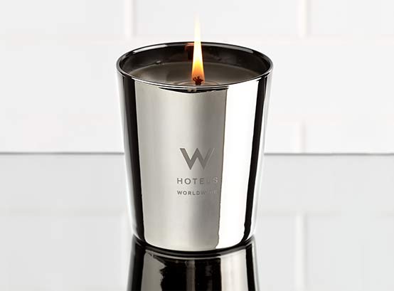 You can also get a W Hotel Candle if you'd like! From whotelsthestore.com