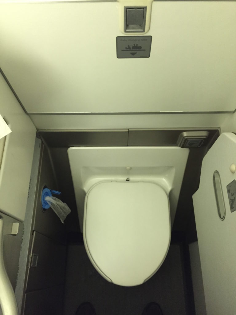 British 747 Upstairs Toilet