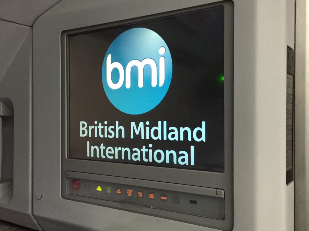 A321 British BMI Display