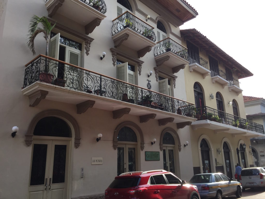 Old buildings in Panama