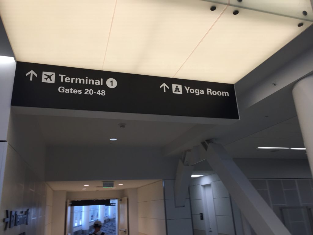 Yoga Room and Terminal 1