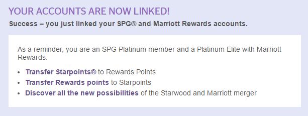 Platinum on Both Starwood AND Marriott