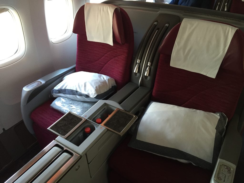 Qatar Seats 777 Business Class
