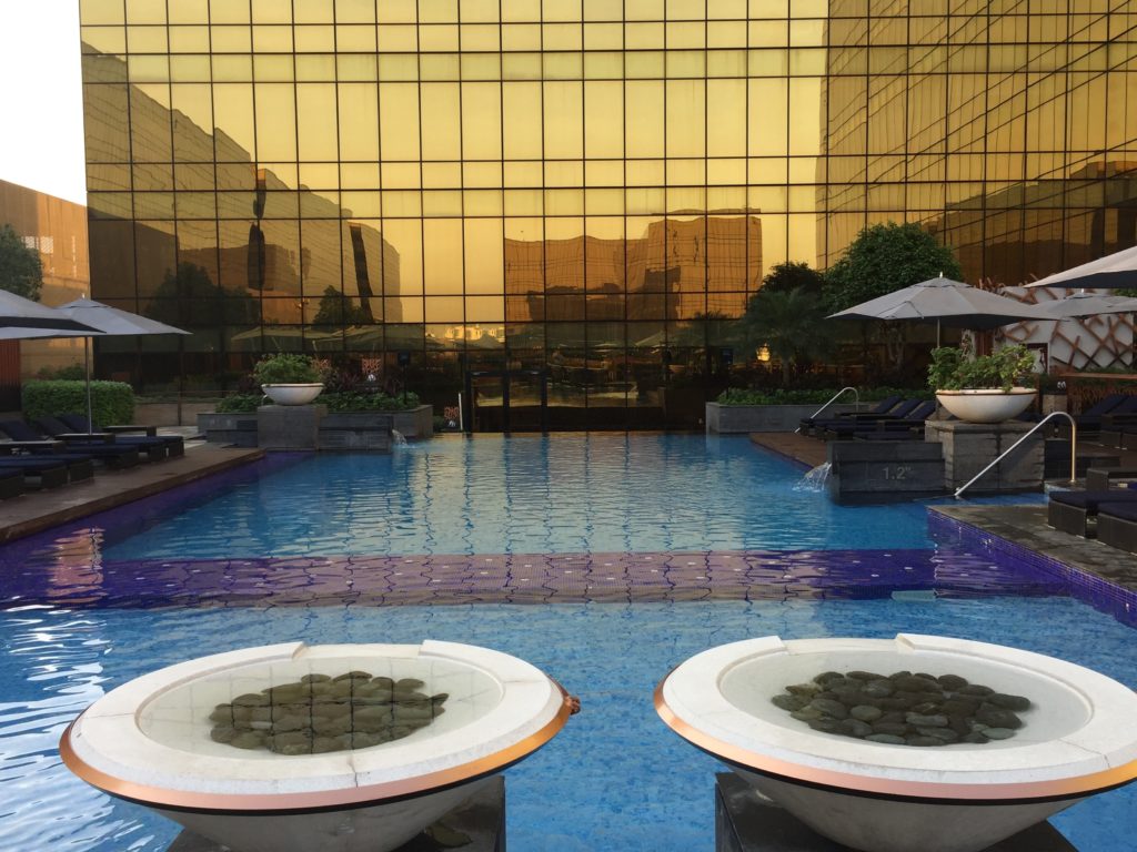 Hyatt City of Dreams Manila Pool