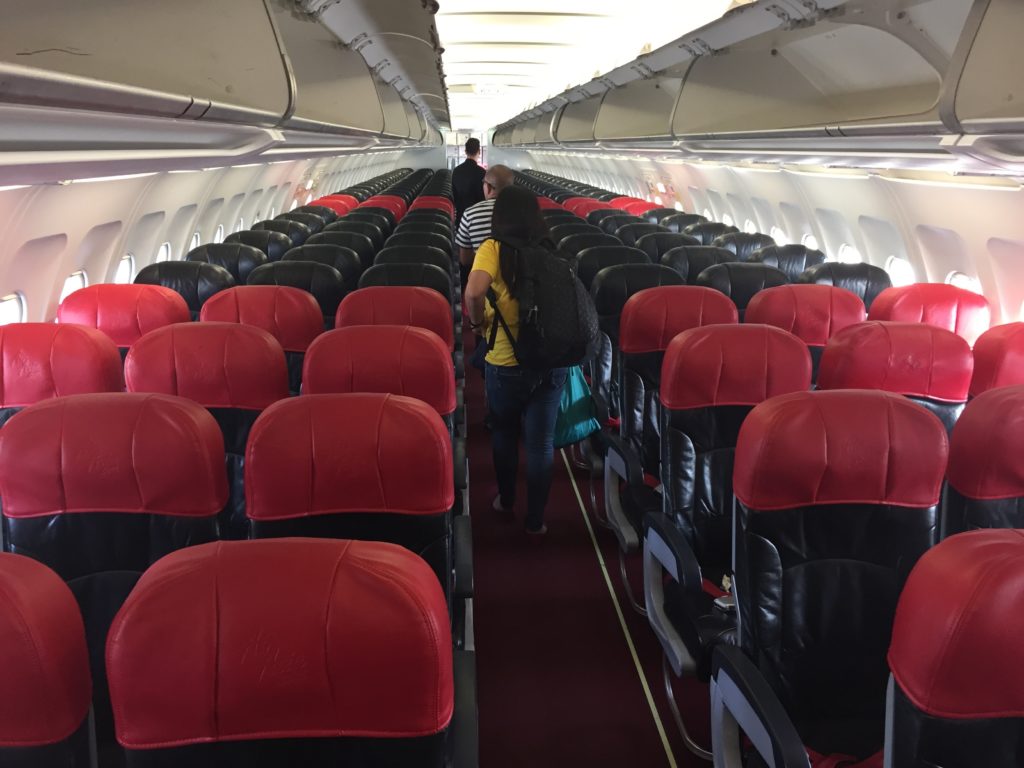 Air Asia Coach Seats
