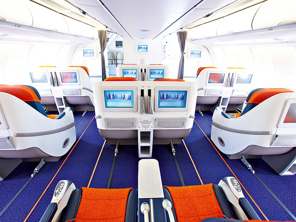 Aeroflot interior, from businessdestinations.com
