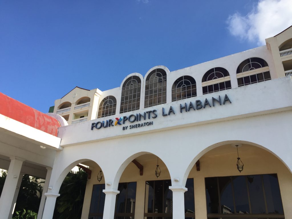 Four Points Sheraton Habana Front Entrance