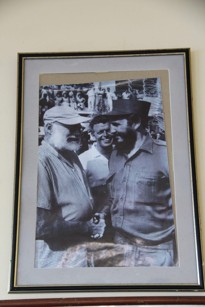 Ernest Hemingway Fidel Photo