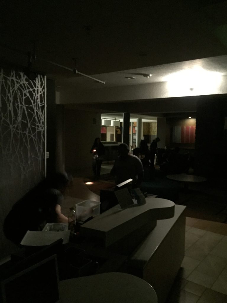 Hotel Loses Power