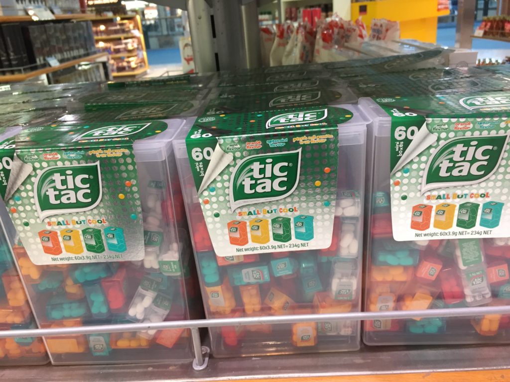 Gigantic Tic Tac Container