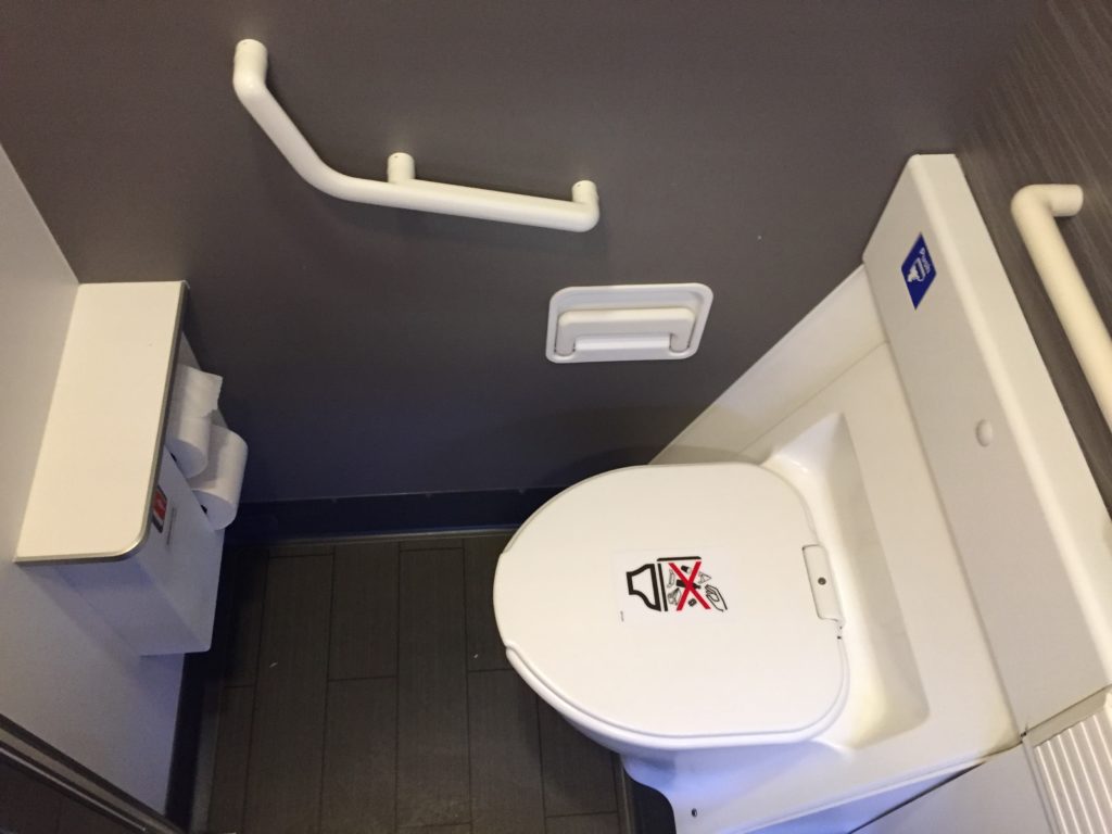 AA 777-300 Bathroom