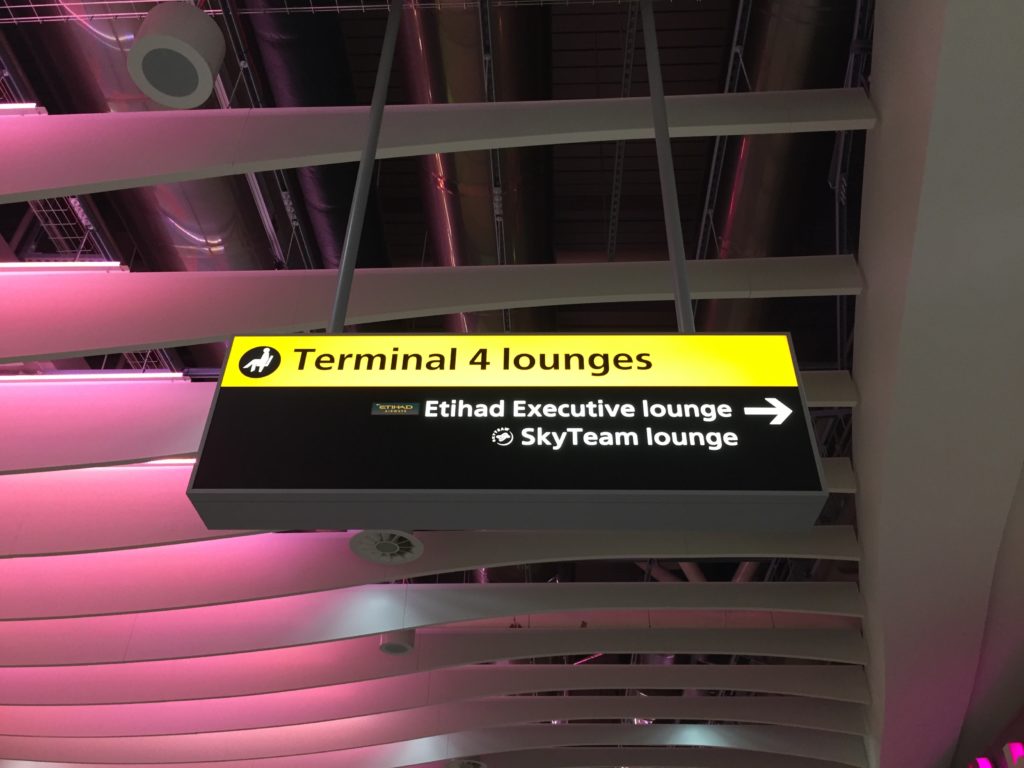 Terminal 4 lounges LHR