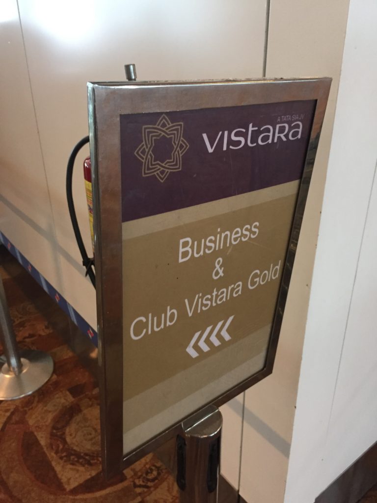 Vistara Business Class Boarding