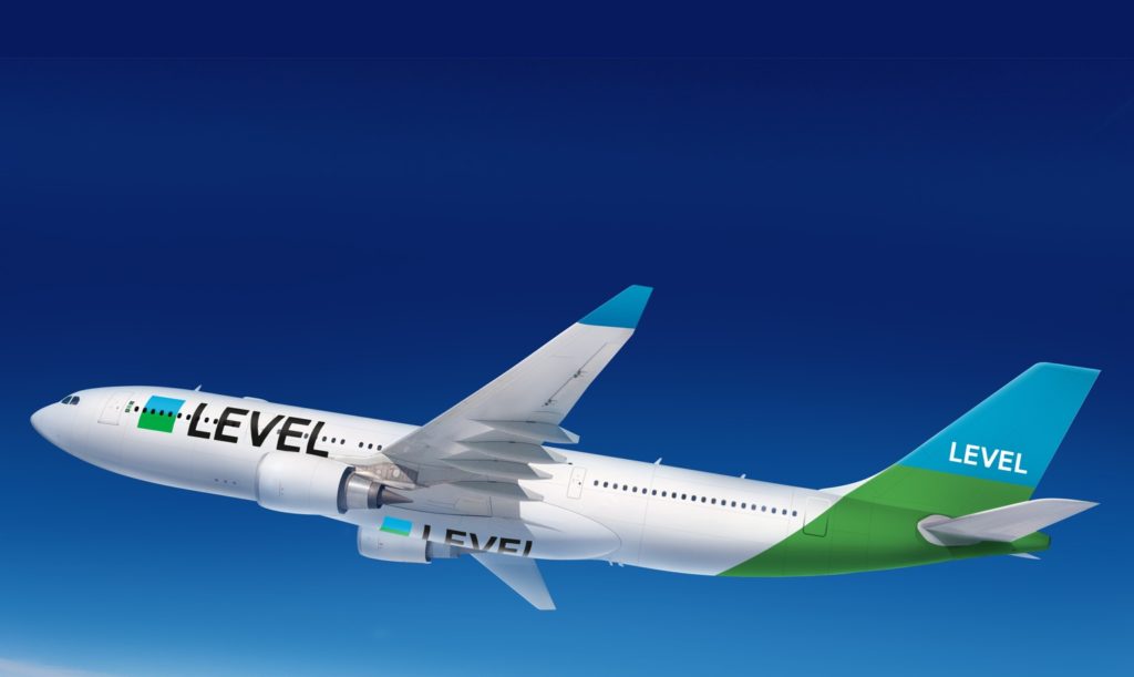 Level Airline from IAG website