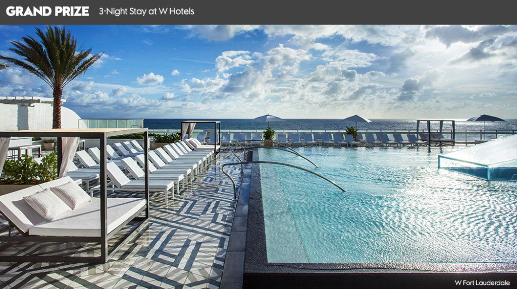 W Hotels Contest