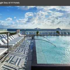 Win a 3 night stay at the W Hotels and more!