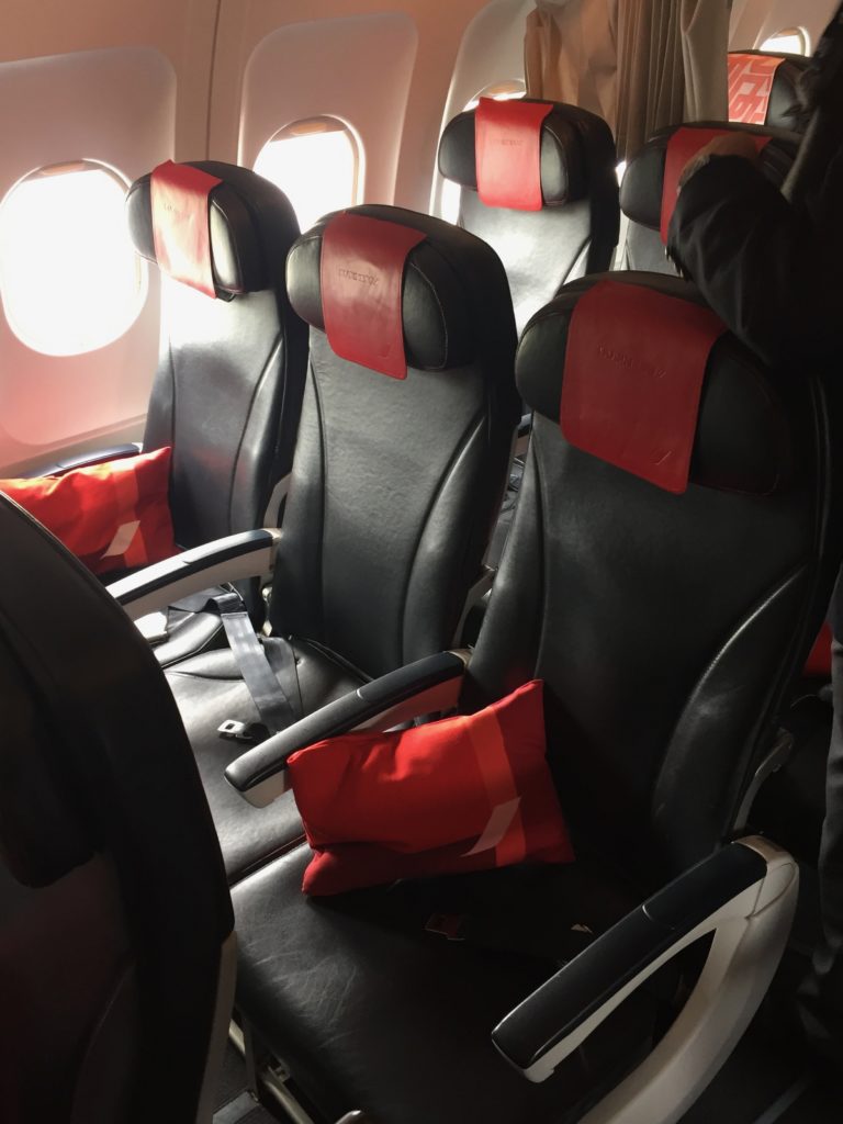 Air France Intra Europe Business Class Seat