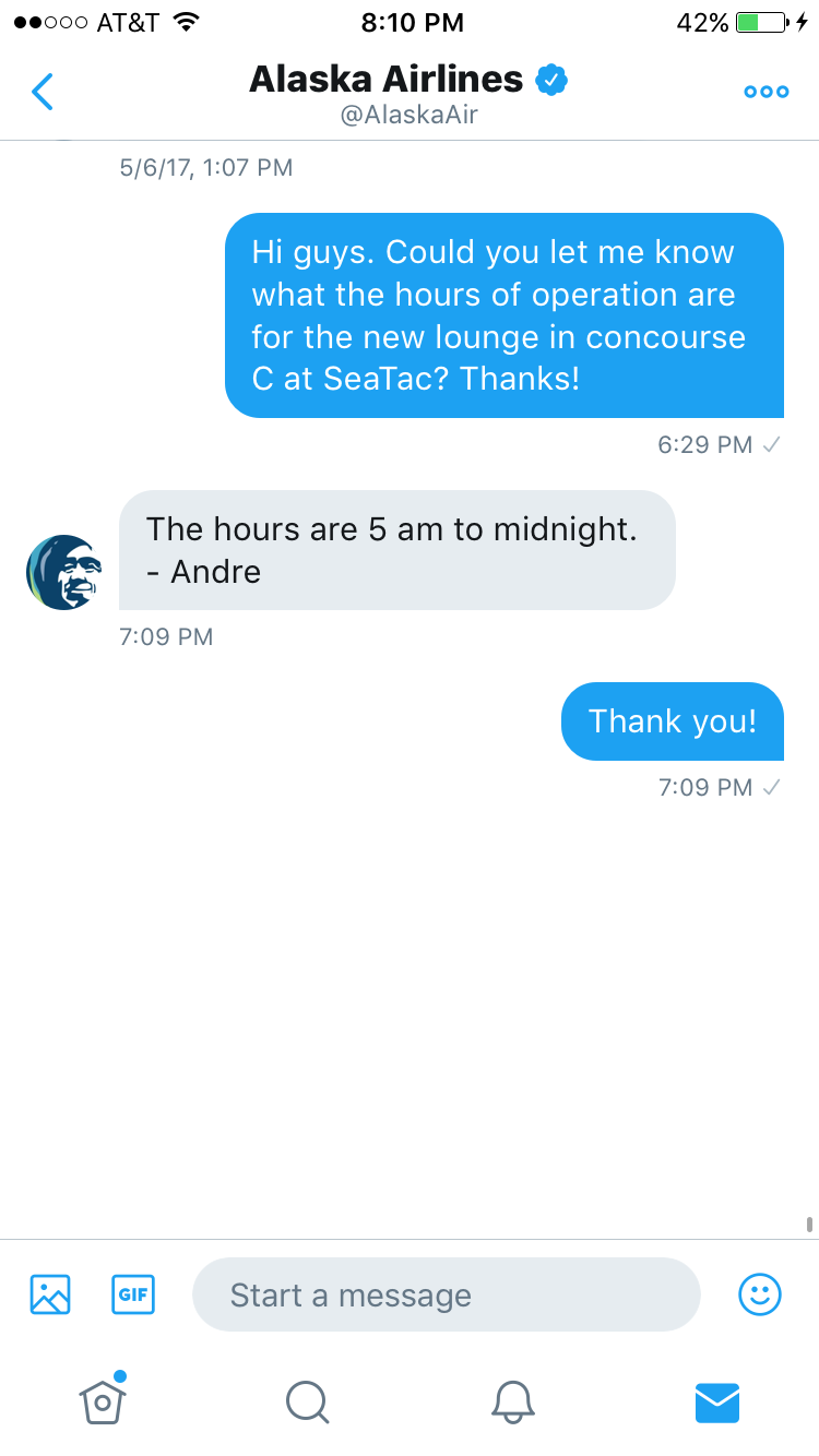 Alaska Airlines Lounge Concourse C