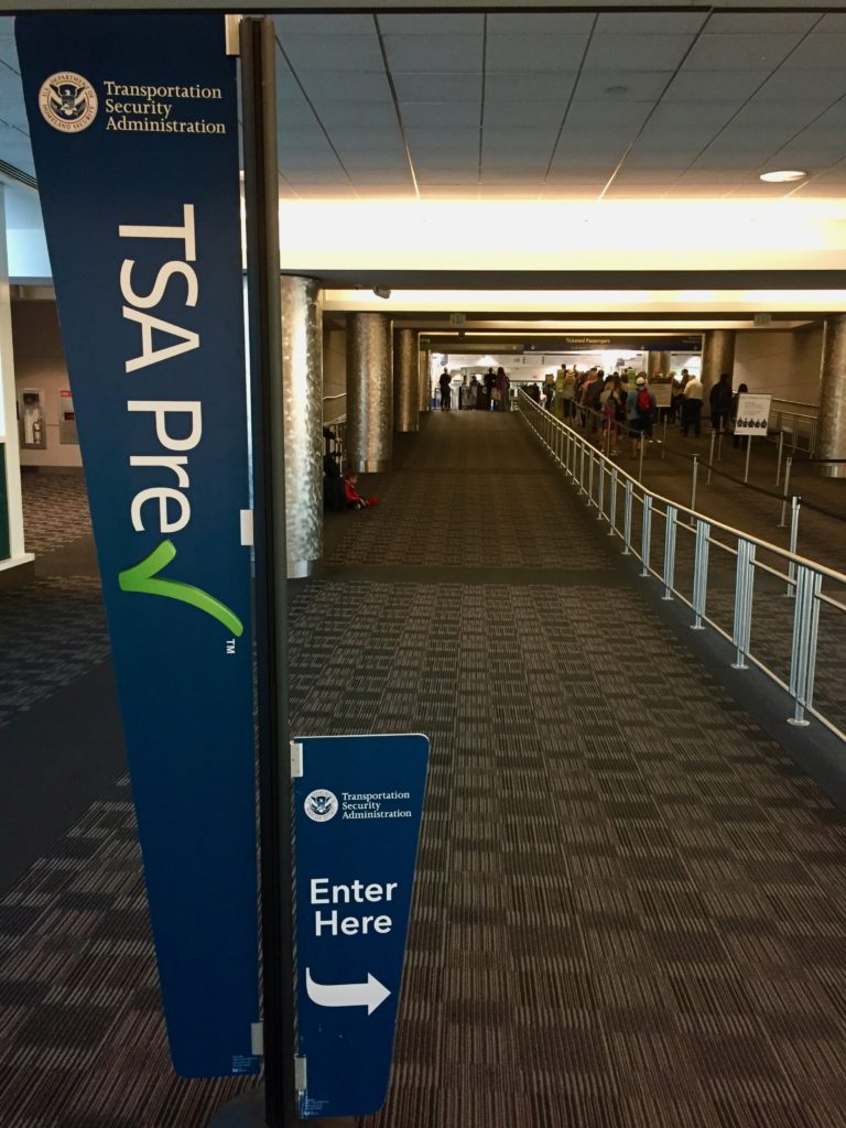 Denver Airport Bridge Security TSA