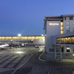 Shower and Workout Facilities in Detroit’s Airport Westin