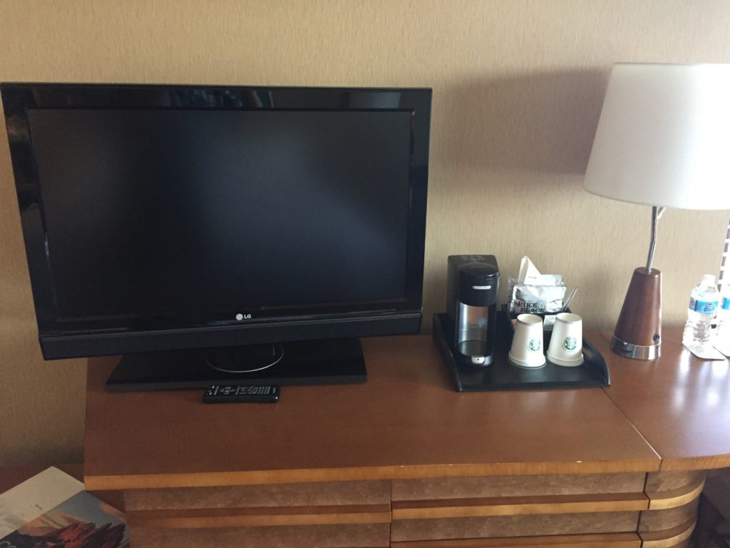 Westin Westminster Coffee and TV