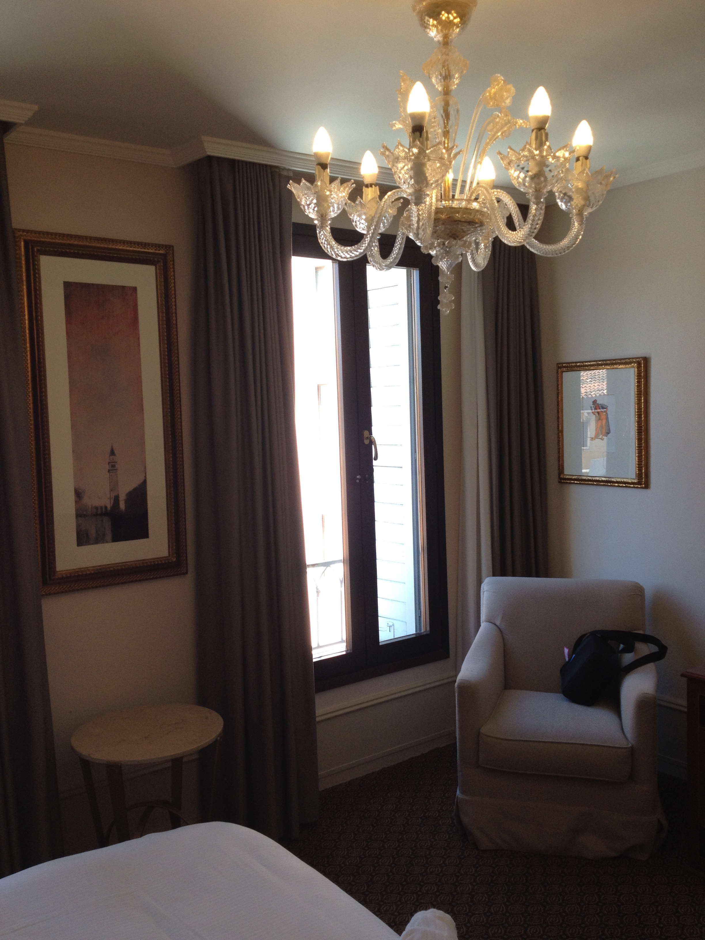 westin europa & regina Venice bedroom