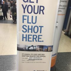 Chicago O’Hare Airport offers Flu Shots!