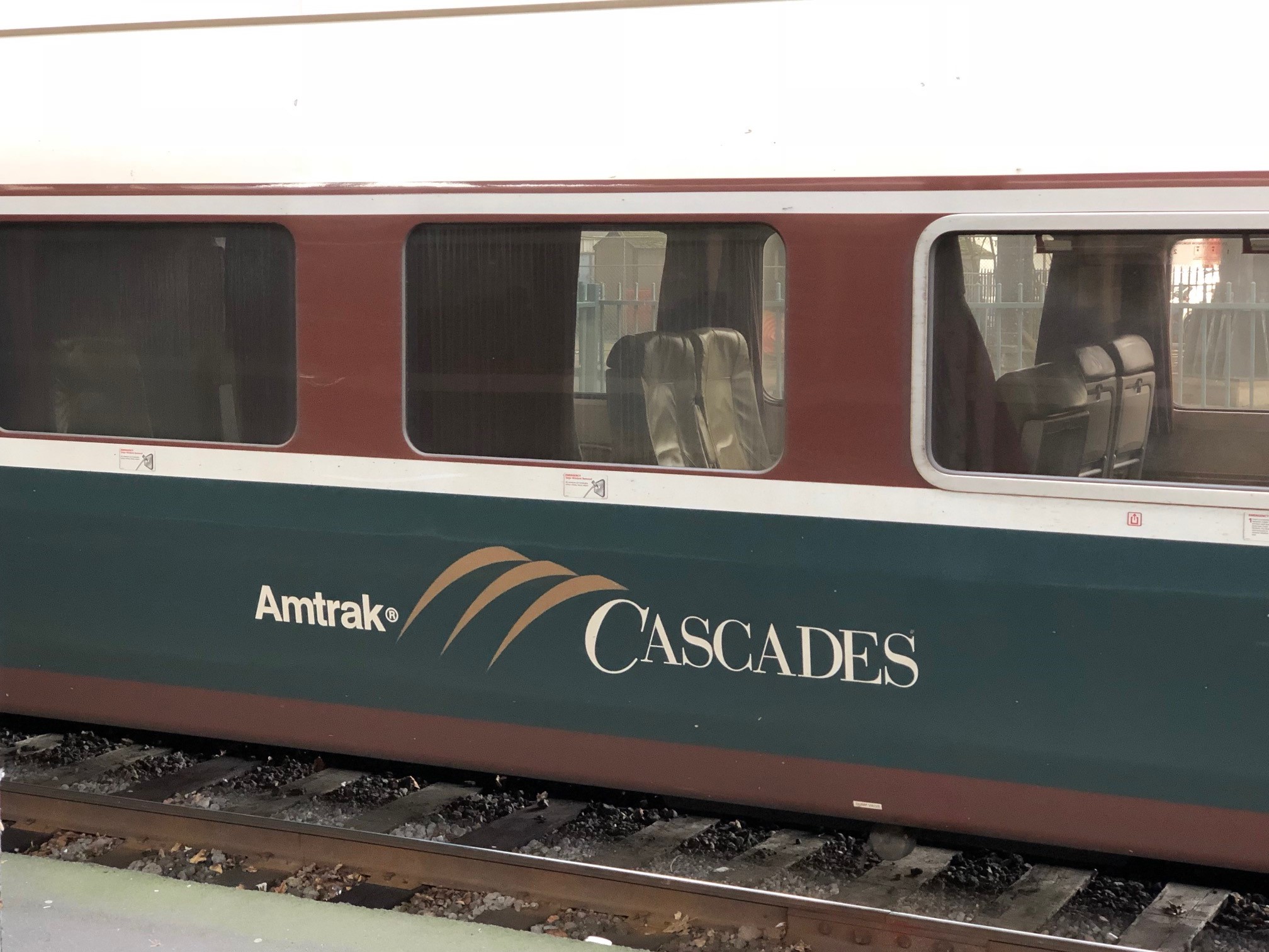 Amtrak Cascades | No Mas Coach!