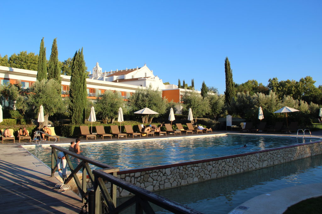 Outdoor Pool at Convento do Espinheiro