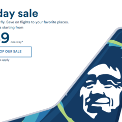 Alaska Airlines Flash Sale, ends Tomorrow. From $49 one way!