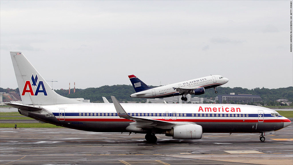American + US Airways merger, from CNN.com