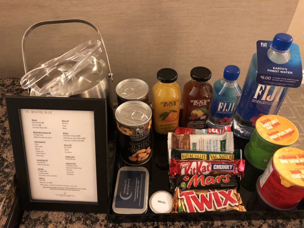 a group of food items on a table