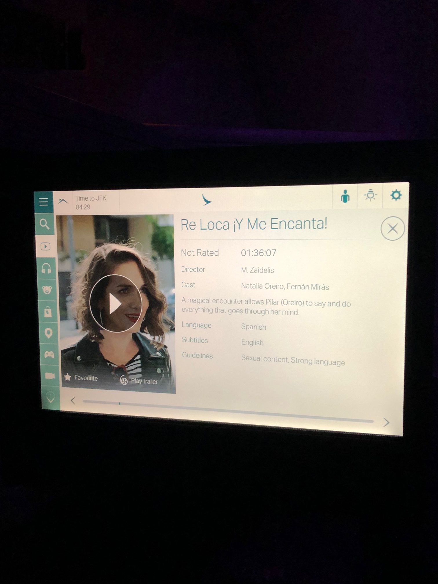 Cathay Pacific In-flight Entertainment