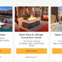 Hyatt Offering 2,000 Bonus Points during National Park Month