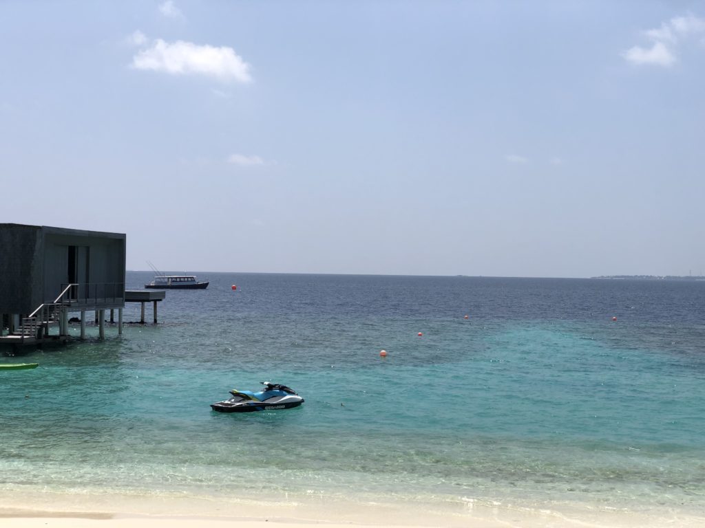 a watercraft on the water