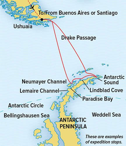 a map of the islands